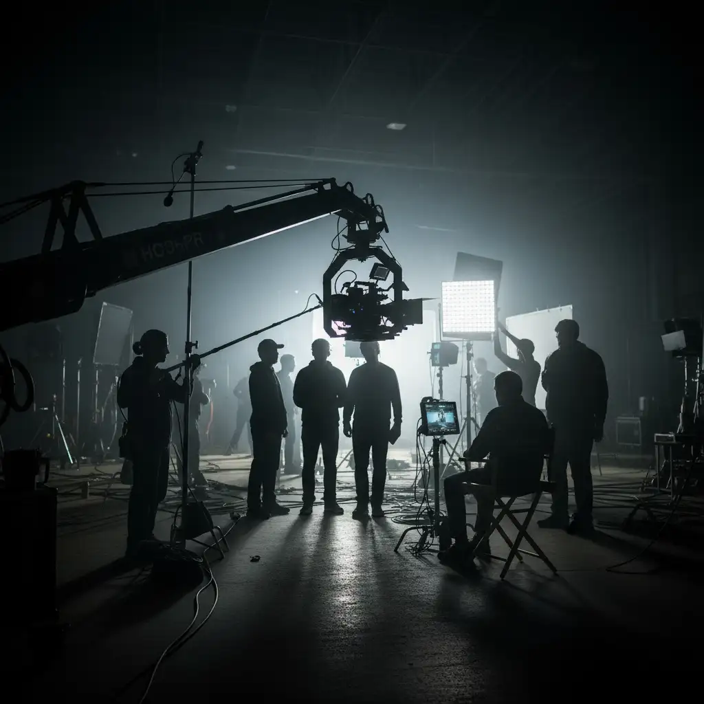 3DMS Filmproduktion München – Studio Dreh-Set